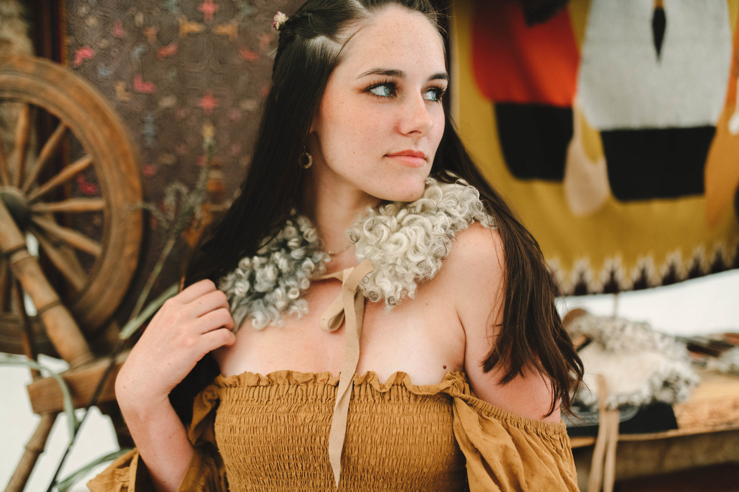 Mallow Sheepie Shawl